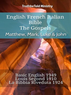 cover image of English French Italian Bible--The Gospels--Matthew, Mark, Luke & John